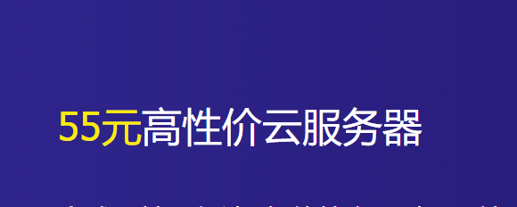 全球云55元任性购