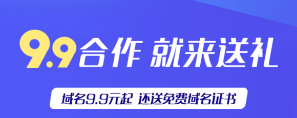 域名全部9.9起